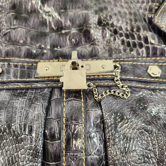 CNKW Canada Faux Snakeskin Purse Tote NEW - Picture 2 of 11